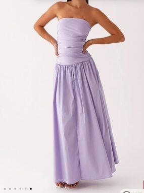 Peppermayo Carmel Maxi Dress - Lavender (size 2)